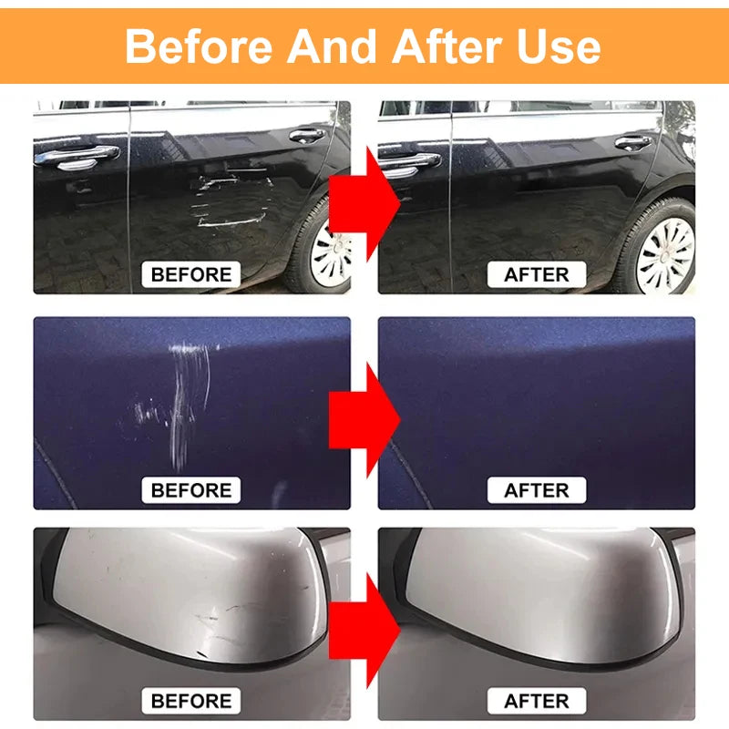 Car Scratch Remover and Paint Care Wax