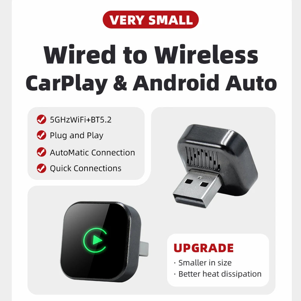 Wireless Carplay Adapter Android Auto