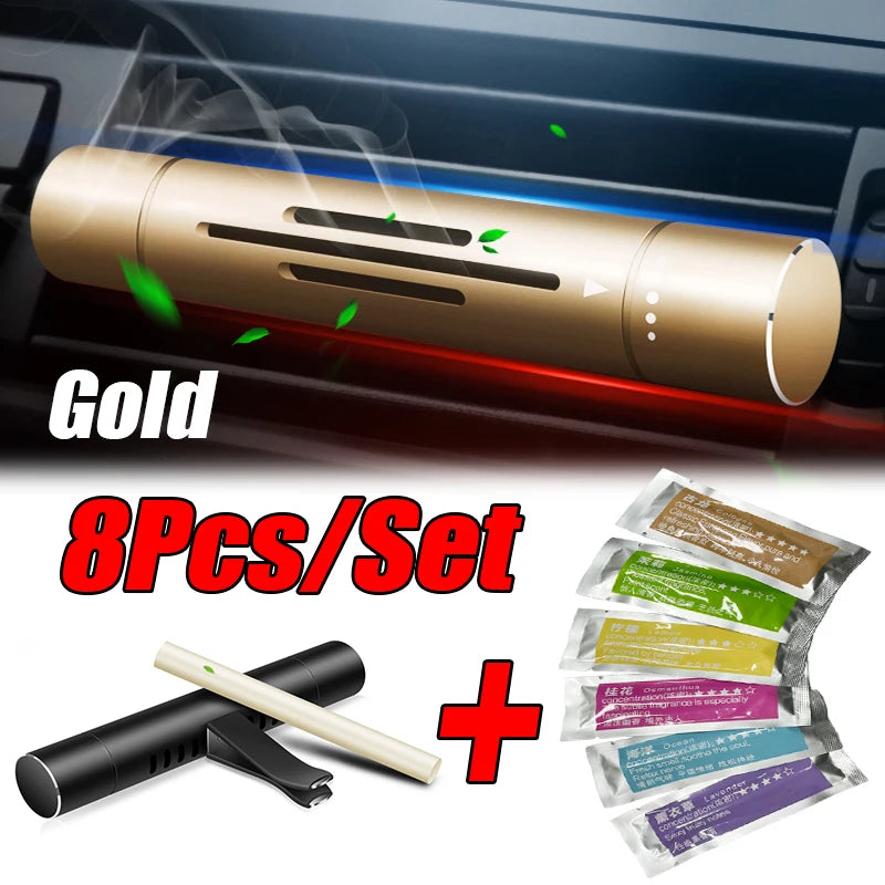Car Air Vent Perfume Car Air Freshener 8Pc/Set