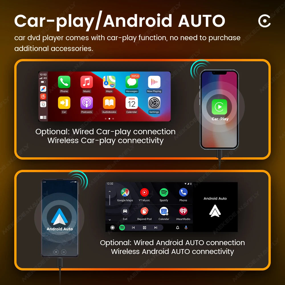 Carplay Android and Auto Car