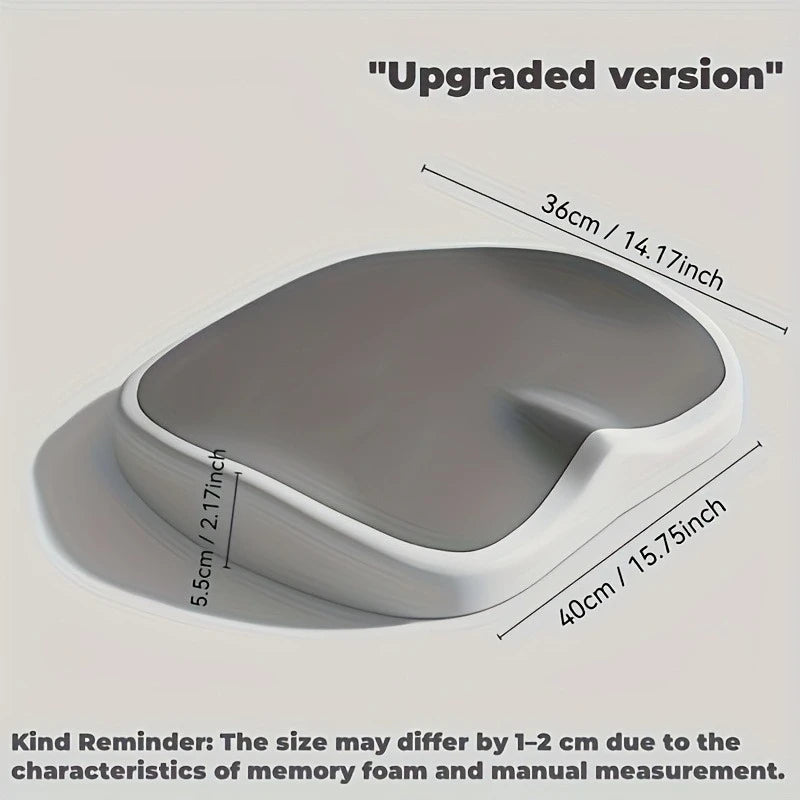 Ergonomic Memory Foam Seat Cushion