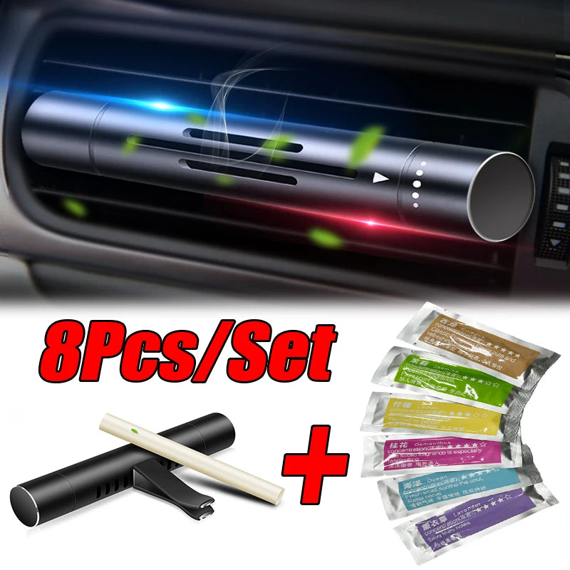 Car Air Vent Perfume Car Air Freshener 8Pc/Set