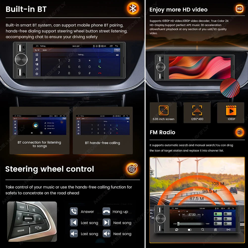 Carplay Android and Auto Car