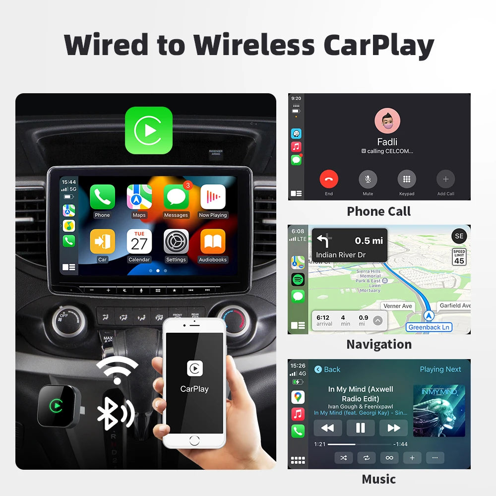 Wireless Carplay Adapter Android Auto