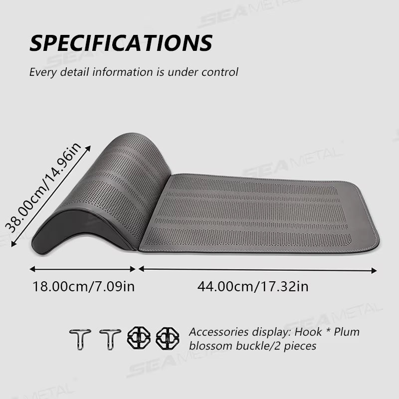 Universal Car Seat Cushion with Leg Support