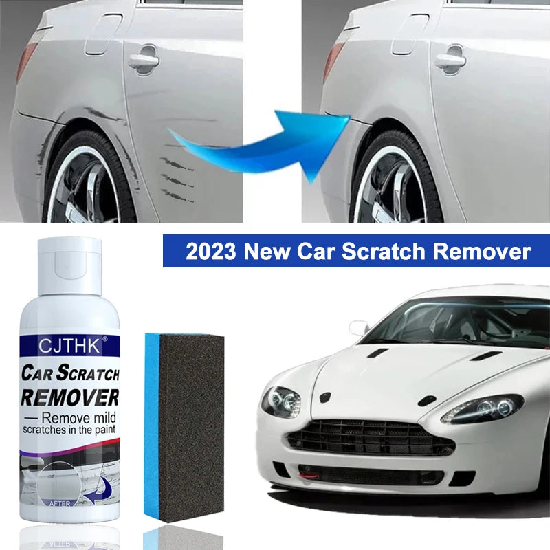 Car Scratch Remover and Paint Care Wax