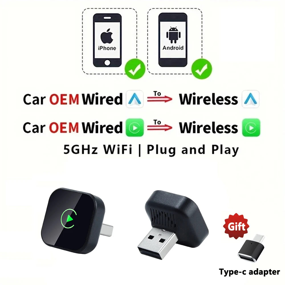 Wireless Carplay Adapter Android Auto
