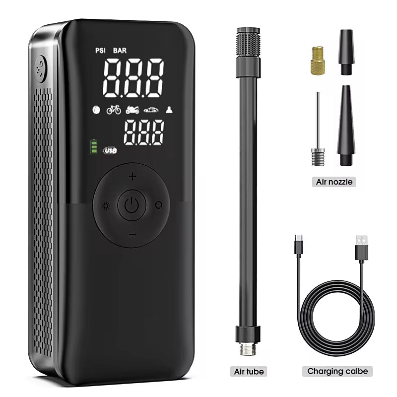 Portable Air Pump and Tire Inflator Compressor