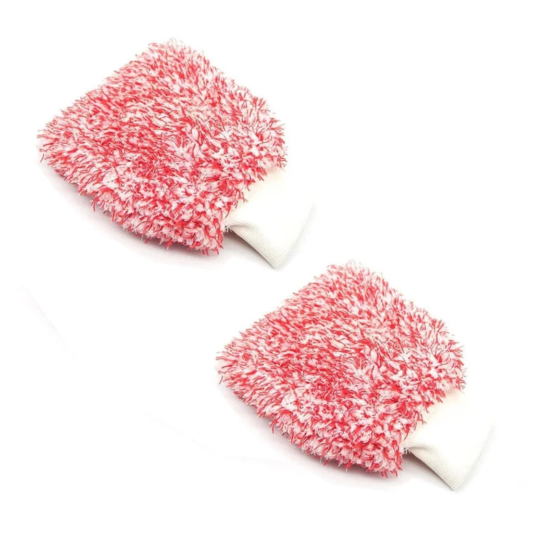 Soft Microfiber Car Cleaning Gloves