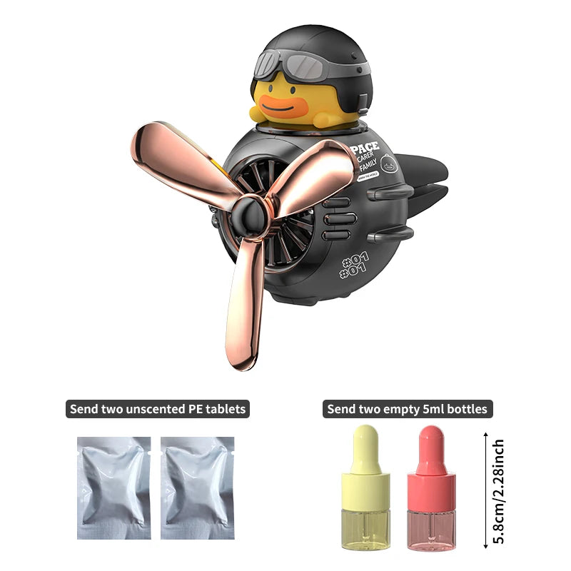 Magnetic Cartoon Figure Air Outlet Clip Aromatherapy