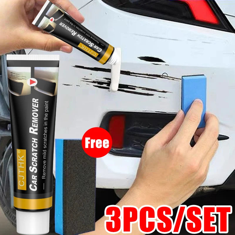 Car Scratch Remover and Paint Care Wax
