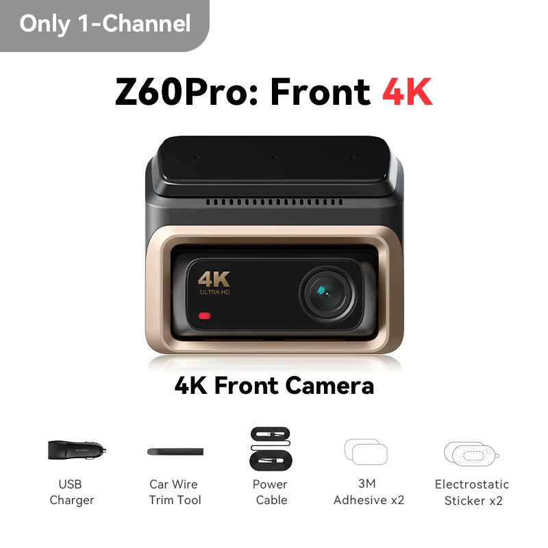 Z60 Pro 4K Dash Cam