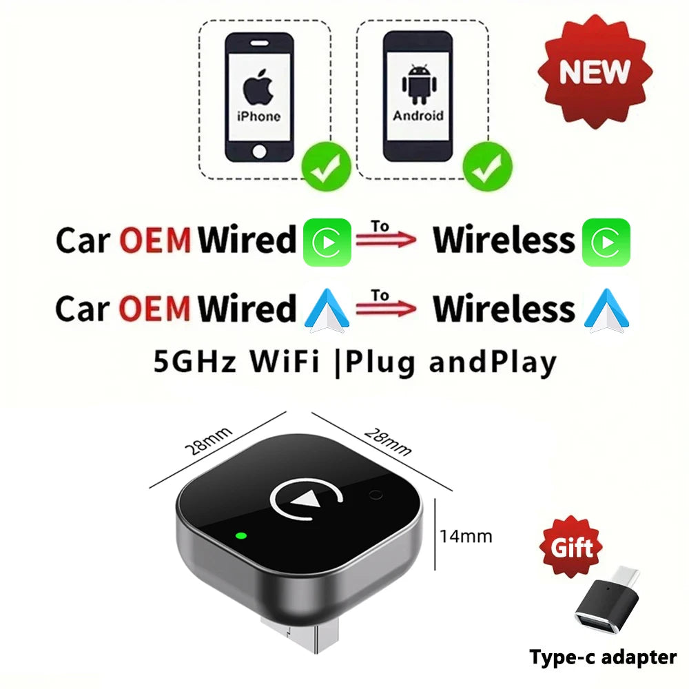 Wireless Carplay Adapter Android Auto