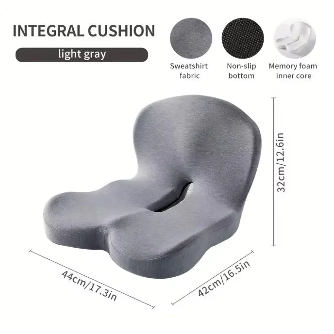 Memory Foam Cushion and Pillow Car Seat