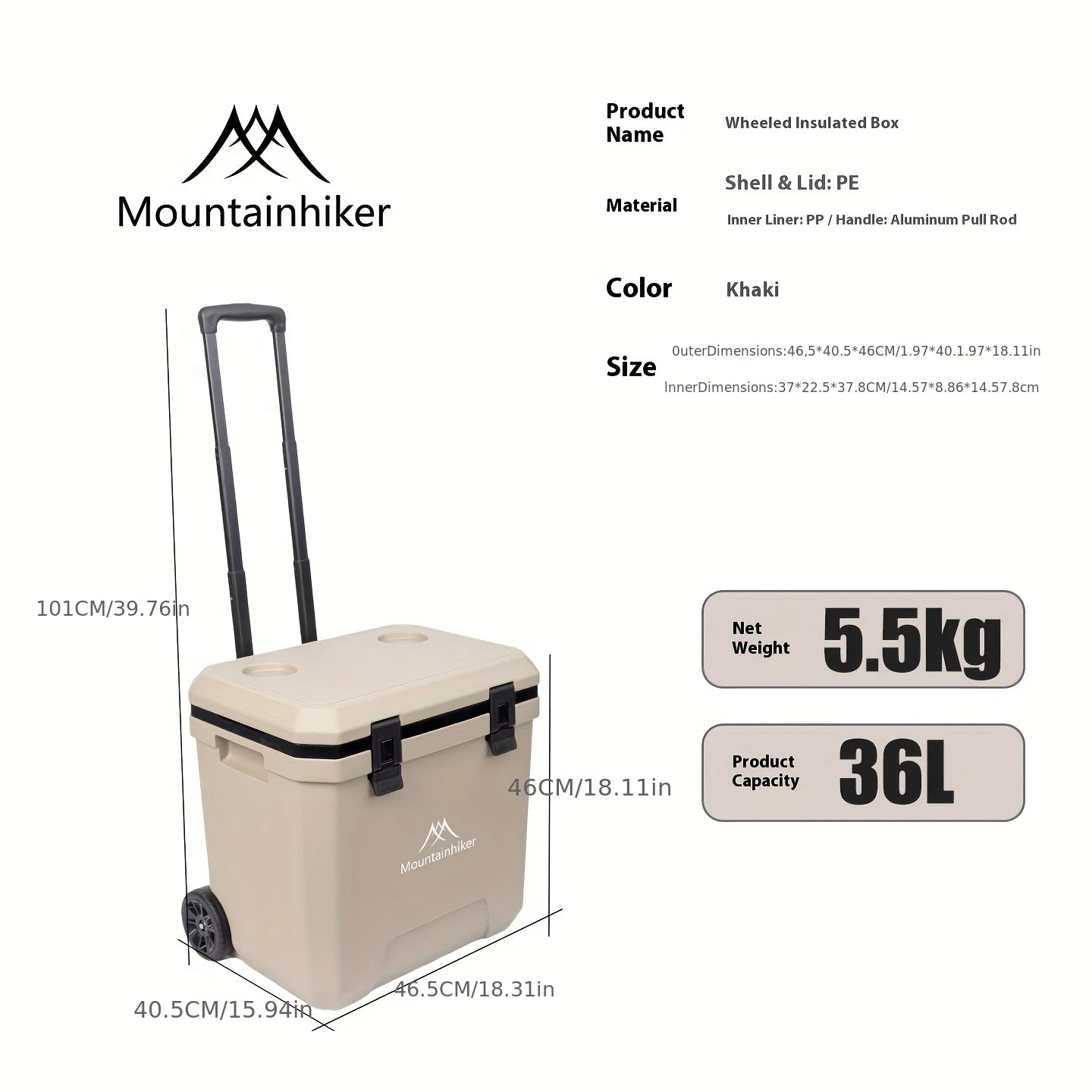 Car Insulated Refrigerator 38L  