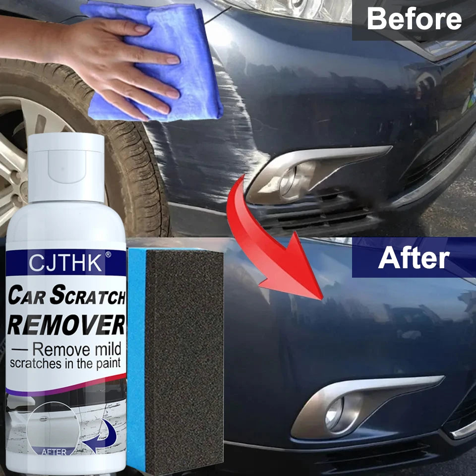 Car Scratch Remover and Paint Care Wax