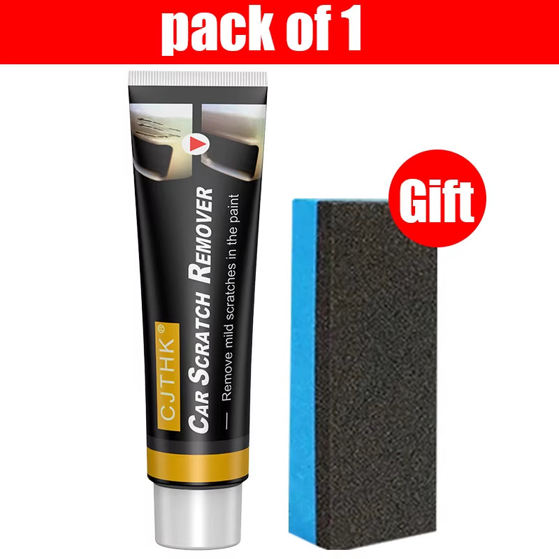 Car Scratch Remover and Paint Care Wax