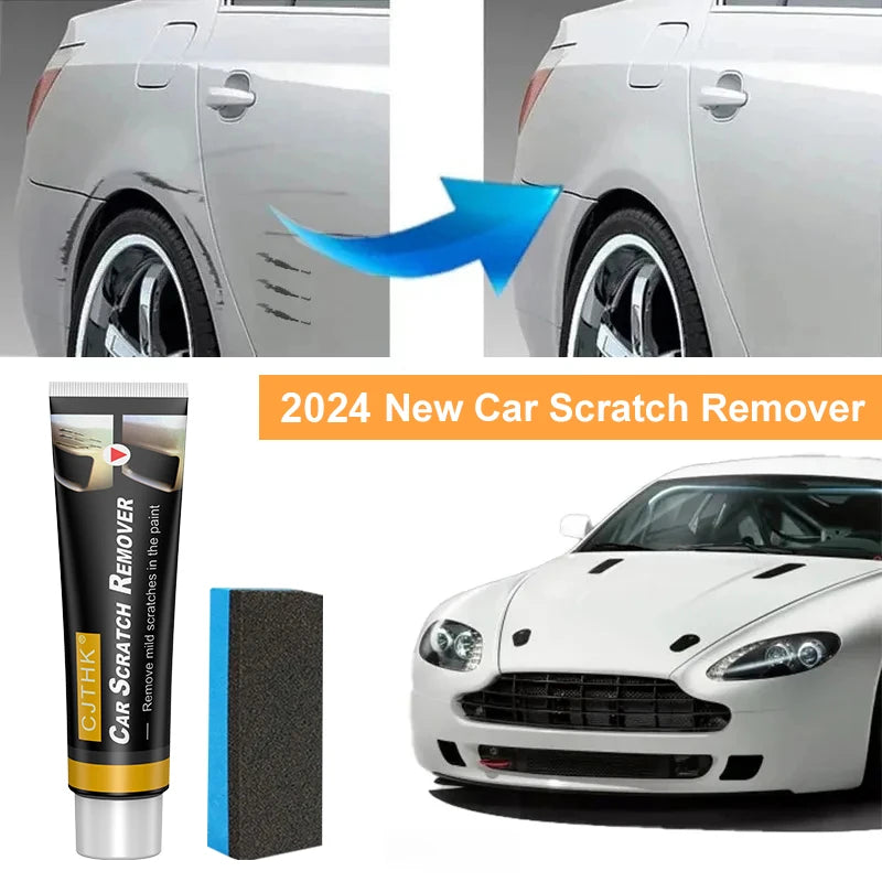 Car Scratch Remover and Paint Care Wax