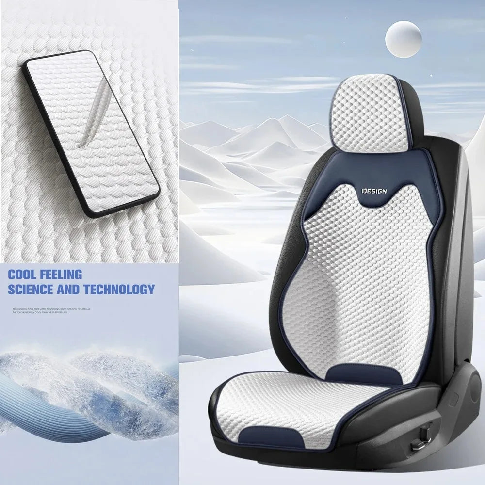 Universal Cooling Ice Silk Car Seat Cover