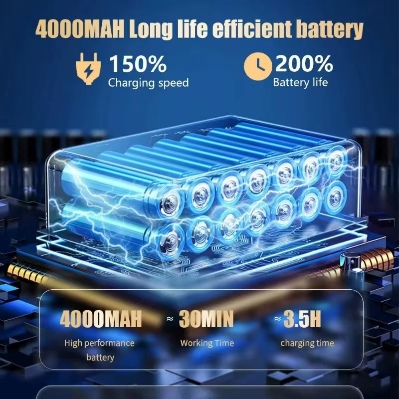 98000PA Portable Car Vacuum Cleaner