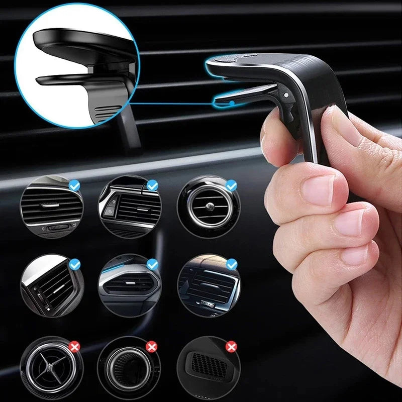 Magnetic L-Type  Phone Holder