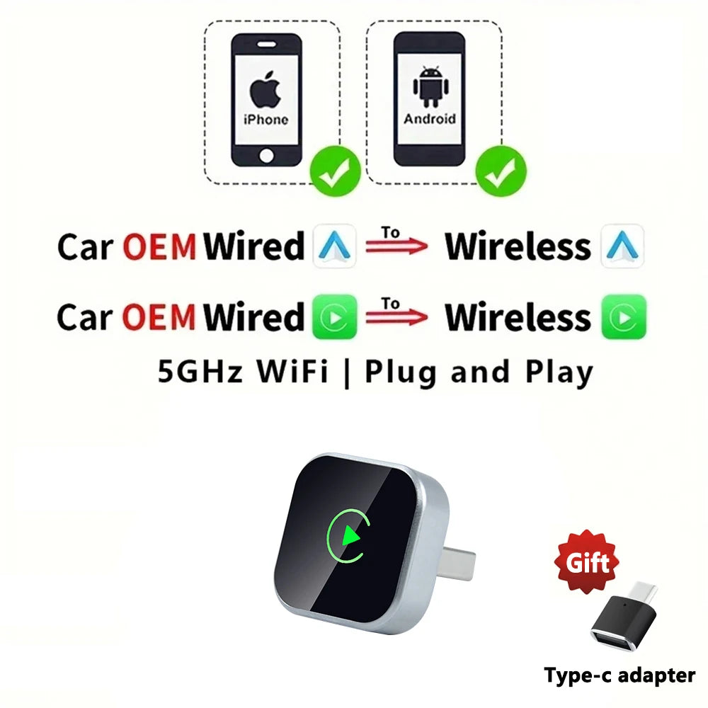 Wireless Carplay Adapter Android Auto