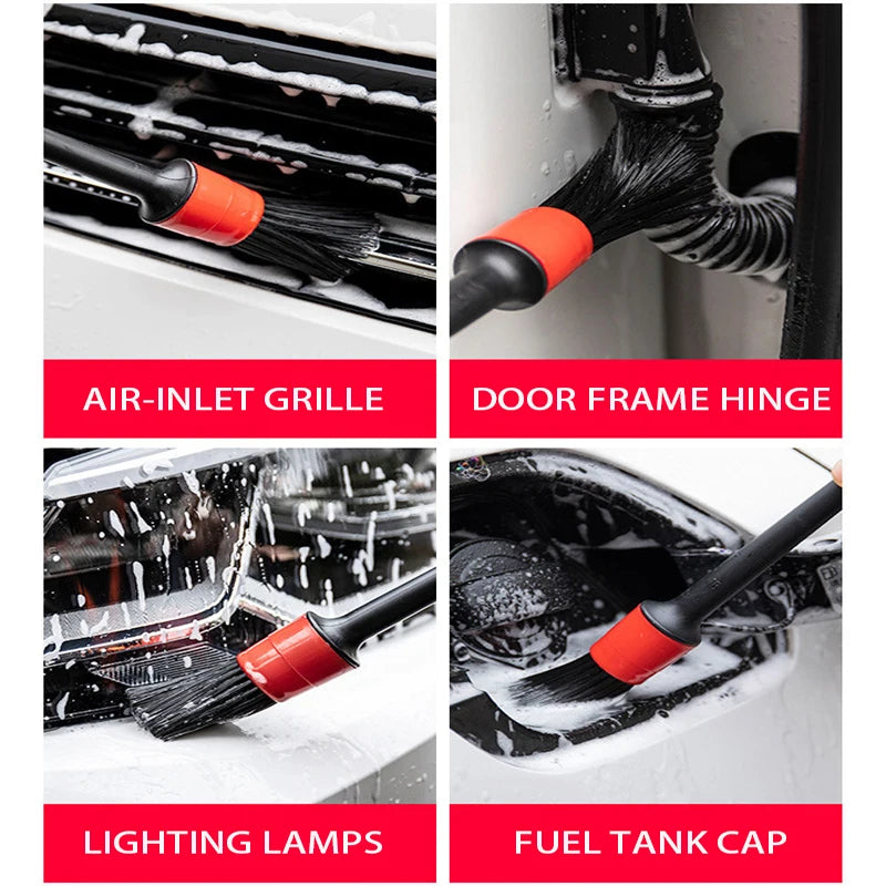 6/12Pcs Car Cleaning Set