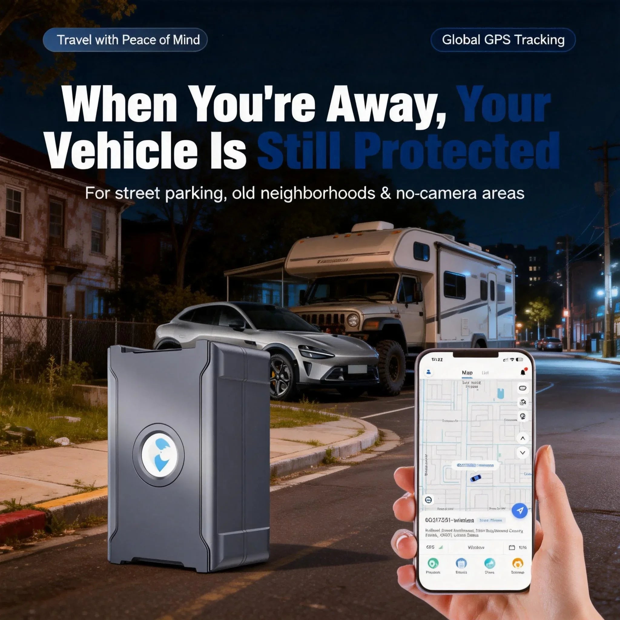 Wireless GPS Tracker for Car Anti-Theft
