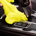 Professional Car Cleaning Gel Detailing Kit - Reusable Auto Cleaning Putty and Dust Remover Supplies - Ideal Gift for Men and Women - Yellow