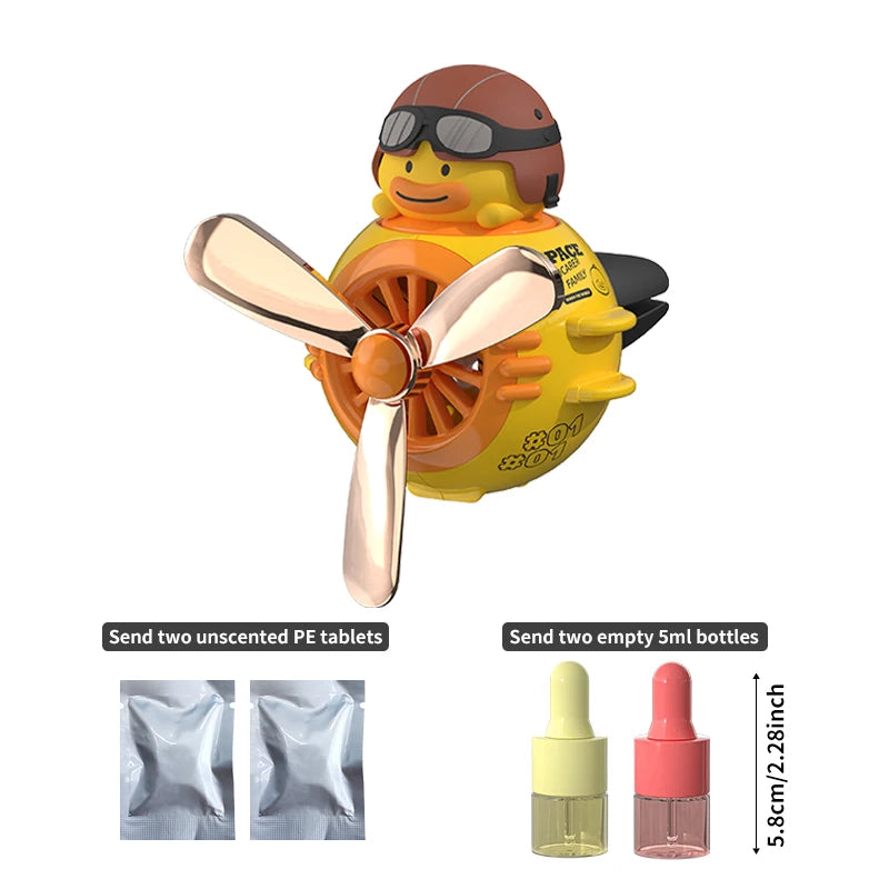Magnetic Cartoon Figure Air Outlet Clip Aromatherapy