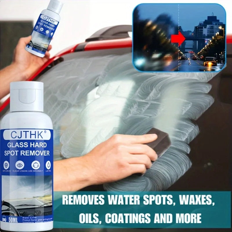 Car Glass Oil Film Remover & Anti Rain Coating