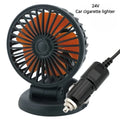Car Fan 360° Adjustable 3 Head 